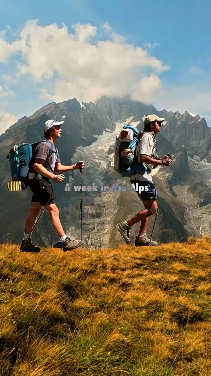 A week in the Alps — Madhav
