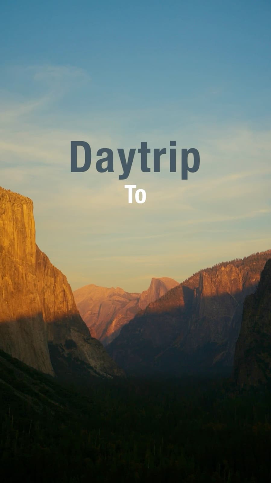 Daytrip to Yosemite